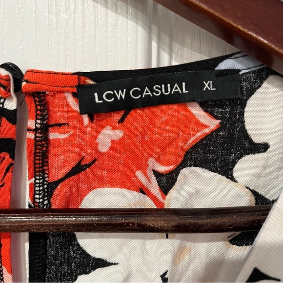 LCW Casual multicolour all over multi print floral jumpsuit size XL - Picture 6 of 13